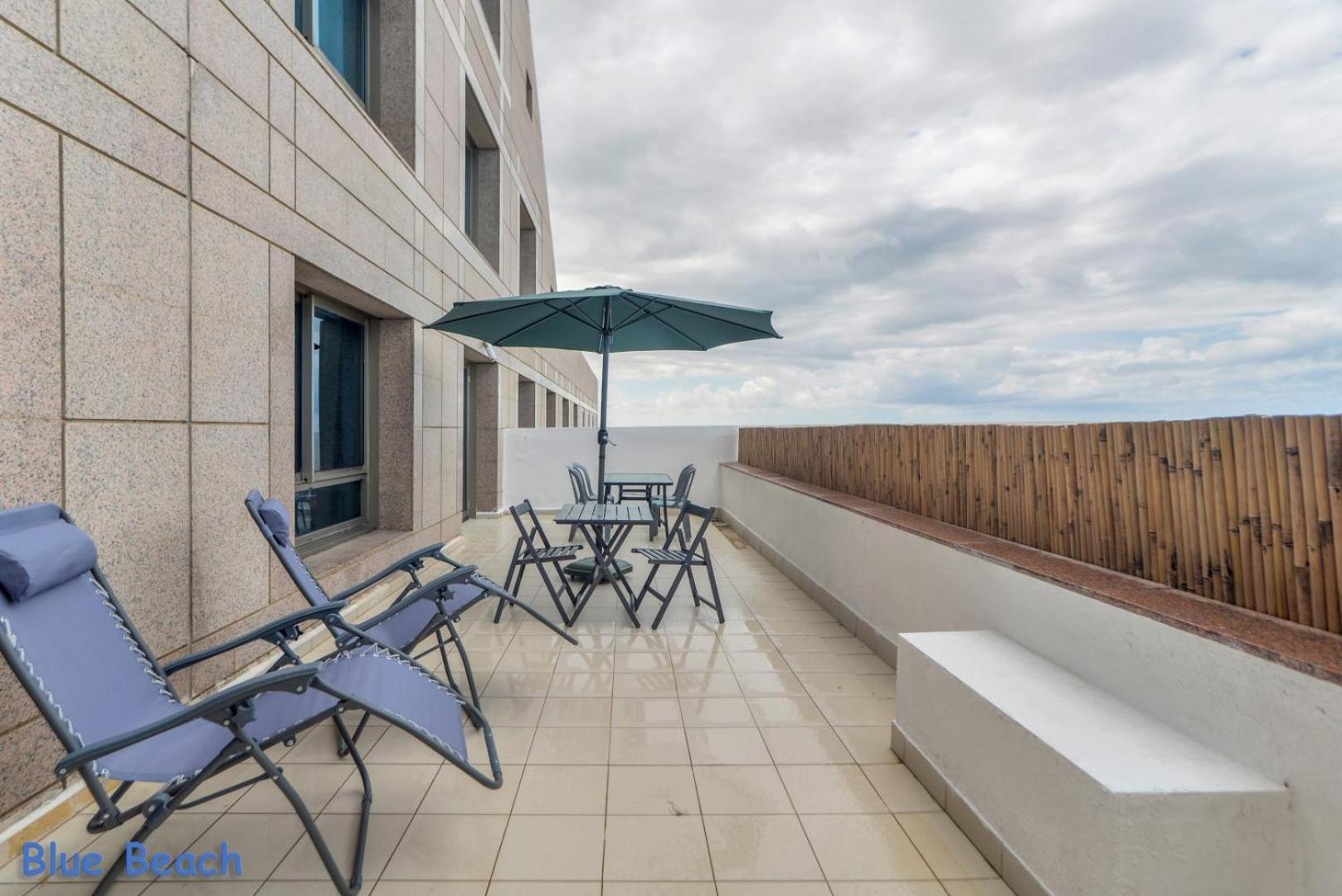 Haifa Almog Tower- "Blue Reef" Suite On The Sea المظهر الخارجي الصورة